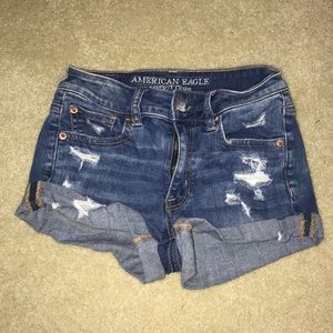 AE Super Stretch Jean Shorts